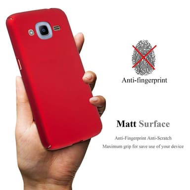 Samsung Galaxy J2 2016 Skal Fodral Case (Röd)