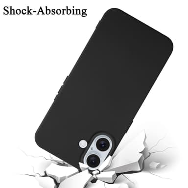 iPhone 16 PLUS Skal Fodral Case (Svart)