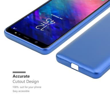Skal Samsung Galaxy A6 2018 Fodral Case (Blå)