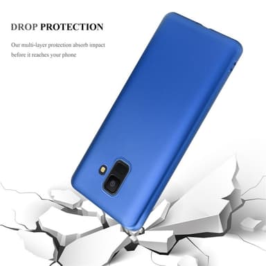 Skal Samsung Galaxy A6 2018 Fodral Case (Blå)