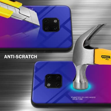 Huawei MATE 20 PRO Skal Fodral Case (Svart)