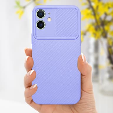 Skal iPhone 12 MINI Fodral Case (Lila)