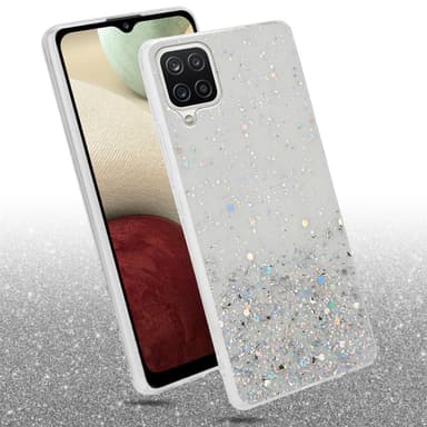 Samsung Galaxy A12 / M12 Skal Fodral Case (Transparent)