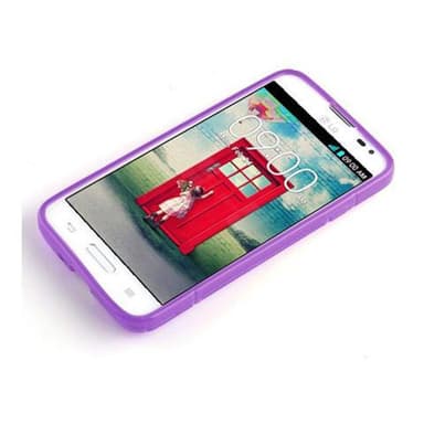 LG L70 (1. SIM) Skal Fodral Case (Lila)
