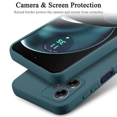 Motorola Moto G14 Skal Fodral Case (Grön)