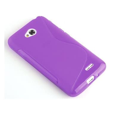 LG L70 (1. SIM) Skal Fodral Case (Lila)