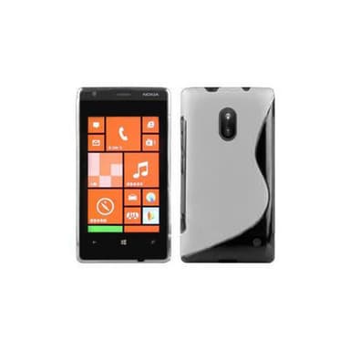 Nokia Lumia 620 Skal Fodral Case (Transparent)