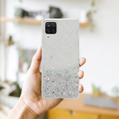 Samsung Galaxy A12 / M12 Skal Fodral Case (Transparent)