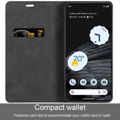Google PIXEL 7 PRO Skal Fodral Case (Svart)