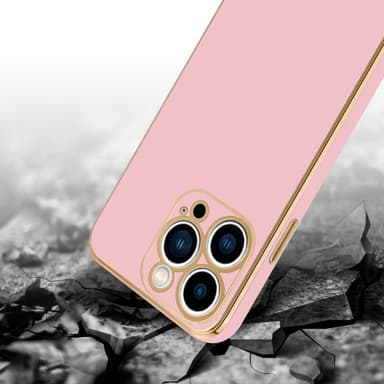 iPhone 14 PRO Skal Fodral Case (Rosa)
