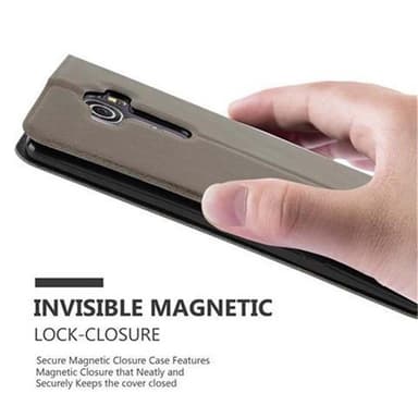 LG G4 / G4 PLUS Plånboksfodral Skal (Brun)