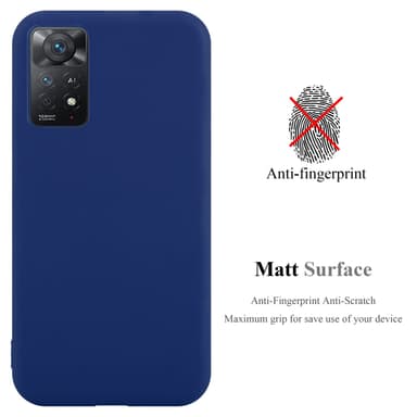 Skal Xiaomi RedMi NOTE 11 PRO 4G / 5G Fodral Case (Blå)