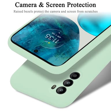Motorola MOTO G52 4G / G82 5G Skal Fodral Case (Grön)