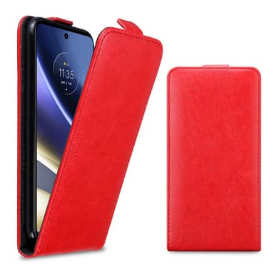 Motorola MOTO G51 5G Flipfodral Skal (Röd)