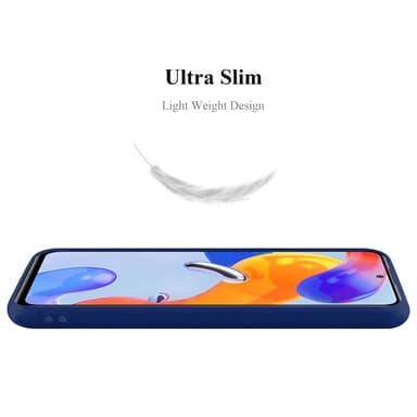 Skal Xiaomi RedMi NOTE 11 PRO 4G / 5G Fodral Case (Blå)