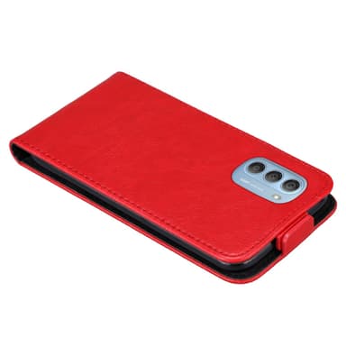 Motorola MOTO G51 5G Flipfodral Skal (Röd)