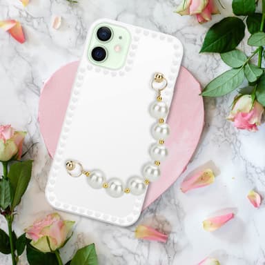 iPhone 12 MINI Skal Fodral Case (Vit)