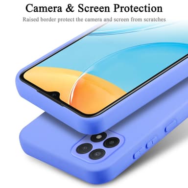 OPPO A15 / A15s Skal Fodral Case (Violett)