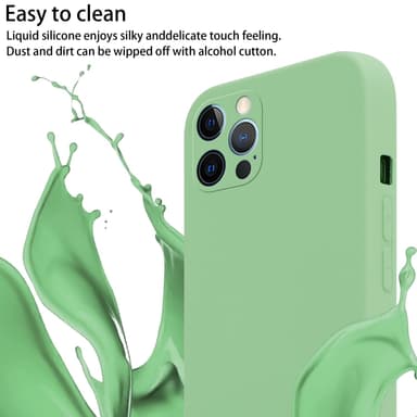 iPhone 12 / 12 PRO Skal Fodral Kedja (Grön)