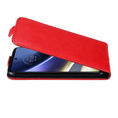 Motorola MOTO G51 5G Flipfodral Skal (Röd)