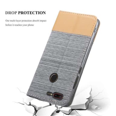 ZTE Nubia N3 Plånboksfodral Skal (Grå)