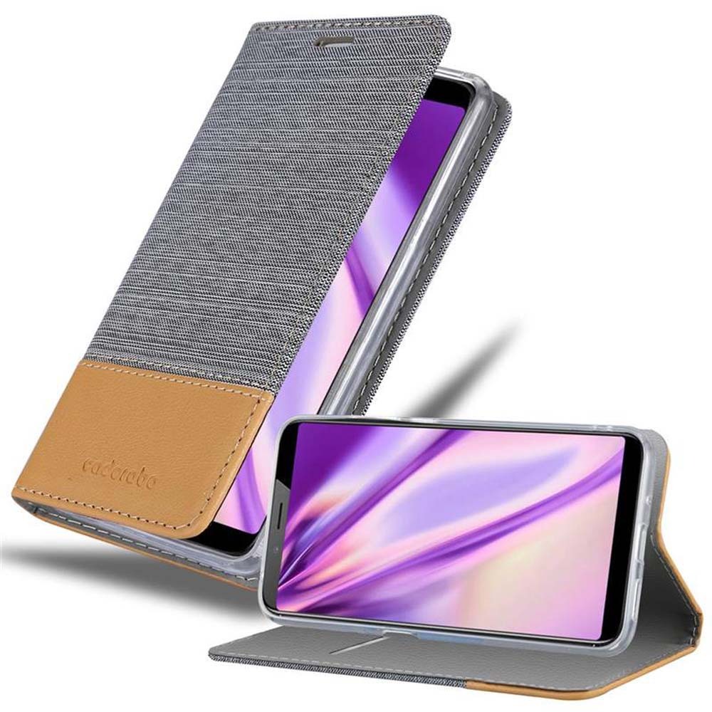 ZTE Nubia N3 Plånboksfodral Skal (Grå)