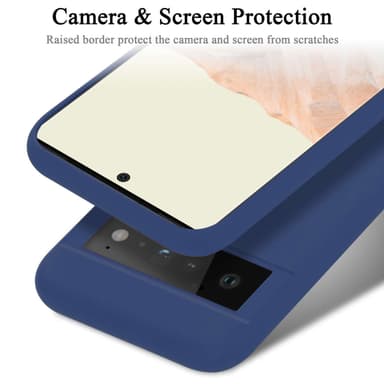 Google PIXEL 6 PRO Skal Fodral Case (Blå)