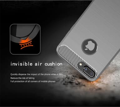 iPhone 7 PLUS / 7S PLUS Skal Fodral Case (Grå)