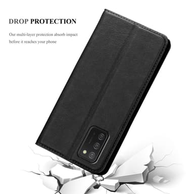 Samsung Galaxy A02s Skal Fodral Case (Svart)