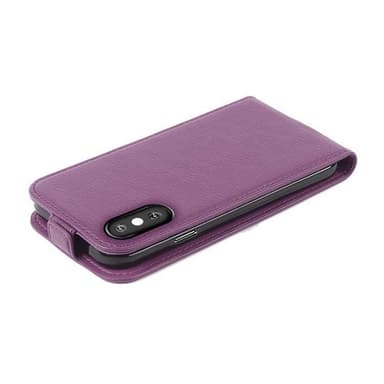 iPhone X / XS Flipfodral Skal (Lila)