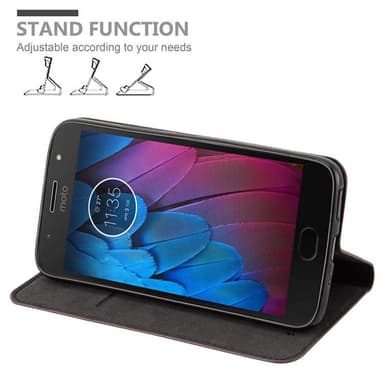 Motorola MOTO G5S Skal Fodral Case (Brun)