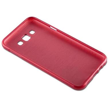 Samsung Galaxy E7 Skal Fodral Case (Röd)