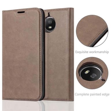 Motorola MOTO G5S Skal Fodral Case (Brun)