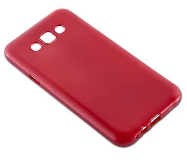 Samsung Galaxy E7 Skal Fodral Case (Röd)