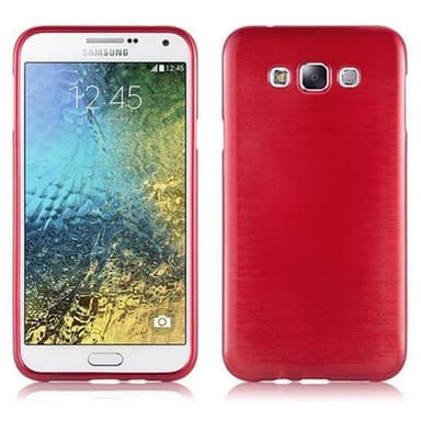 Samsung Galaxy E7 Skal Fodral Case (Röd)