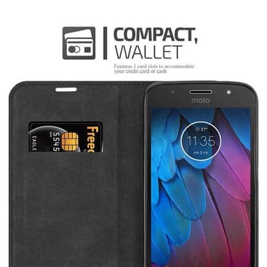 Motorola MOTO G5S Skal Fodral Case (Brun)