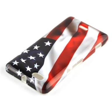 Sony Xperia M Skal Fodral Case (Röd)