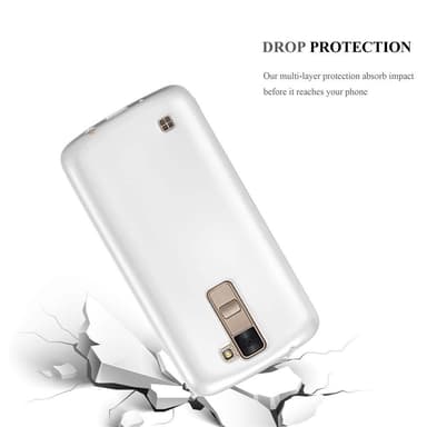 Skal LG K8 2016 Fodral Case (Silver)