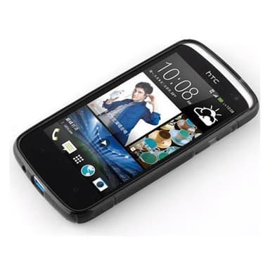 HTC Desire 500 Skal Fodral Case (Svart)