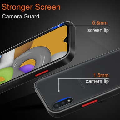 Samsung Galaxy A01 Skal Fodral Case (Transparent)
