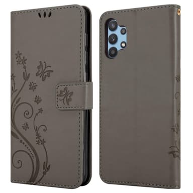 Samsung Galaxy A32 5G Plånboksfodral Skal (Grå)