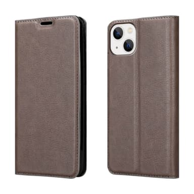 iPhone 14 Skal Fodral Case (Brun)