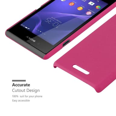 Sony Xperia E3 Skal Fodral Case (Rosa)