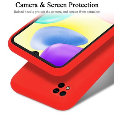 Xiaomi RedMi 9C / RedMi 10A Skal Fodral Case (Röd)