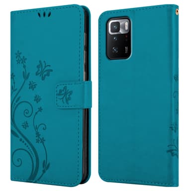 Xiaomi POCO X3 GT Plånboksfodral Skal (Blå)