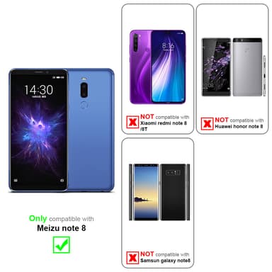 MEIZU NOTE 8 Skyddsglas Skyddsfilm Skärmskydd