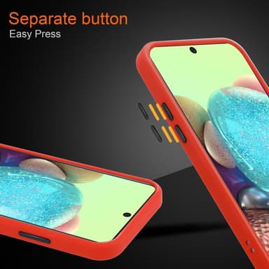 Samsung Galaxy A71 4G Skal Fodral Case (Transparent)