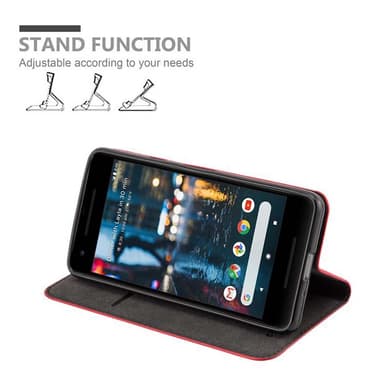 Google PIXEL 2 Skal Fodral Case (Röd)
