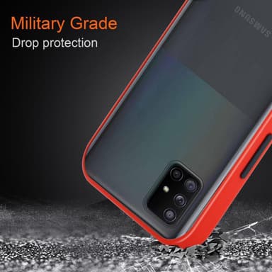 Samsung Galaxy A71 4G Skal Fodral Case (Transparent)
