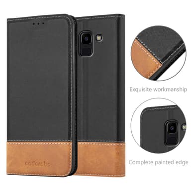 Samsung Galaxy J6 2018 Skal Fodral Case (Svart)